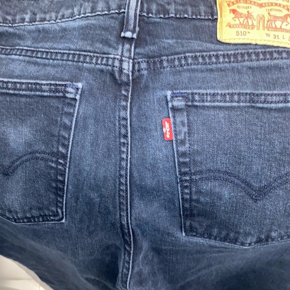 Levi’s black size 31x32 jeans - Picture 2 of 5